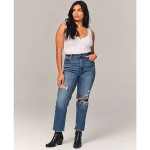 A/F Ultra High Rise Ankle Straight